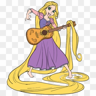 540 X 613 3 - Rapunzel Guitar Clipart