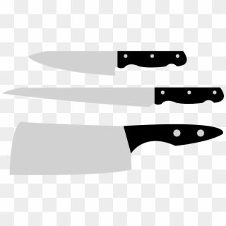 Throwing Knife Kitchen Knives Hunting & Survival Knives - Blade Clipart