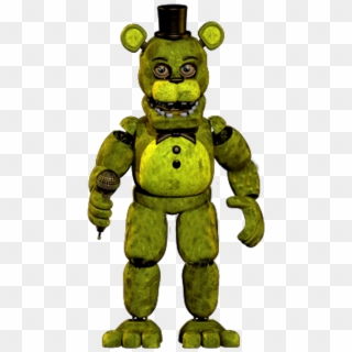 Fixed Withered Golden Freddy Fnaf Fnaf2 Clipart