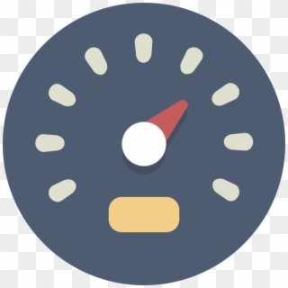Circle Icons Speedometer - Speedometer Icon Clipart