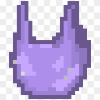 Purple Plastic Bag - Deadpool Logo Pixel Art Clipart