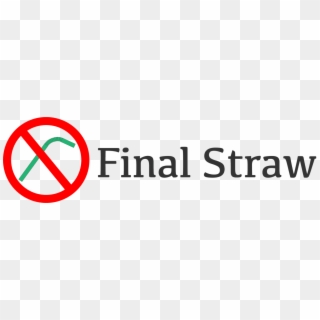 Final Straw Logo Clipart