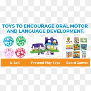 The O Ball Is A Great Toy For Promoting Oral Motor - Baby Toys Clipart