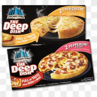 Chicago Town Deep Dish Pizza Range Clipart