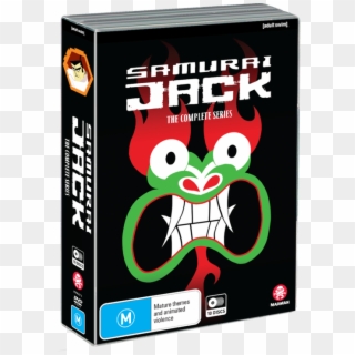 The Complete Seasons 1-5 - Samurai Jack Blu Ray Complete Series Clipart