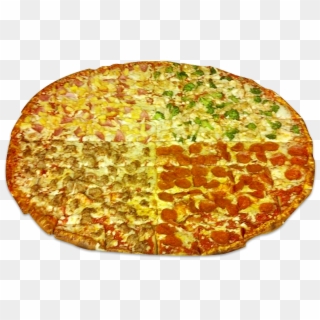 Large Pizza Portrait Of A Big Pizza - Papa Tinos Clipart