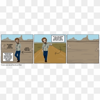 Side Road - Spanish Explorers Storyboard Clipart