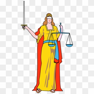 Download Lady Justice Court Computer Icons Drawing - Blind Lady Justice Png Clipart