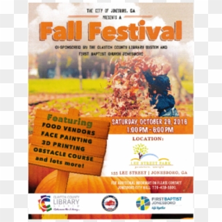 Fall-festival - Flyer Clipart