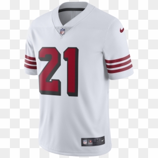 Frank Gore/deion Sanders 49ers New Throwback Alternate - Sports Jersey Clipart