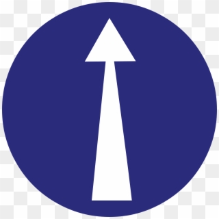 Straight - Arrow Straight Ahead Clipart
