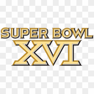 Super Bowl Xvi Logo Clipart