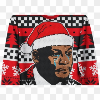 Crying Mj Meme Christmas Sweater 1 Copy Copy - Crying Jordan Christmas Sweater Clipart