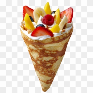 Gluten Free Crepes Nyc Food Png, Bubble Waffle, - Crepe Png Clipart