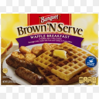 Banquet Brown N Serve Waffle Breakfast Clipart