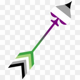 It's An Ace Of Spades Arrow - Asexuality Clipart