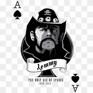 Ace Of Spades - Illustration Clipart
