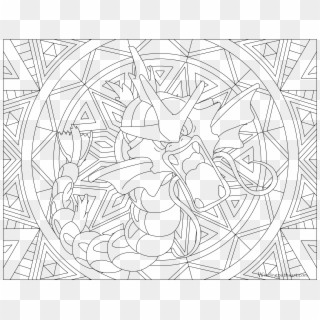 Gyarados - Pikachu Coloring Pages Adult Clipart