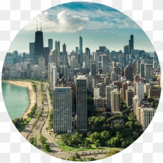 Chicago Skyline - Lugares Turisticos De Chicago Estados Unidos Clipart