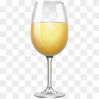 Free Transparent Wine Cliparts - White Wine Glass Clipart - Png Download
