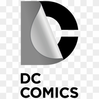 Dc Comic Logo Png - Dc Comics Logo Black And White Clipart