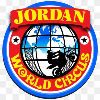 With Three Rings Of Affordable Family Fun, “the Jordan - Jordan World Circus Logo Clipart