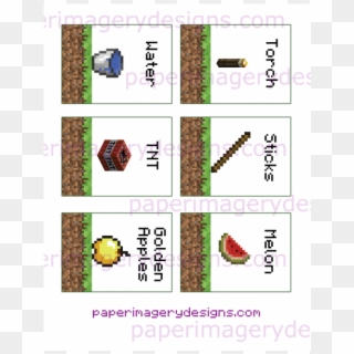 Fish Taco Clipart Minecraft - Minecraft Food Labels Water - Png Download