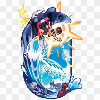 Mantine Surf - Pokemon Ultra Sun And Moon Mantine Surf Clipart