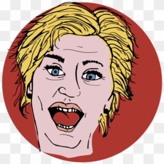 Hillary-illustration - Illustration Clipart