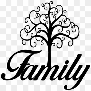 Family Tree Png Image - Family Logo Black And White Clipart