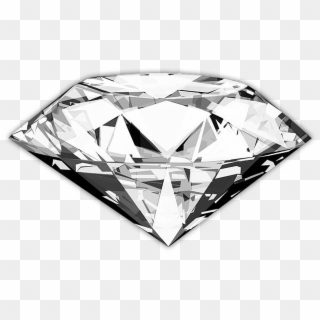 Diamond With Empty Background Clipart