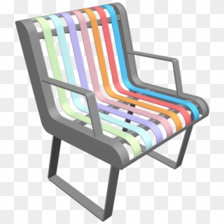 Pastel Chair - Rocking Chair Clipart