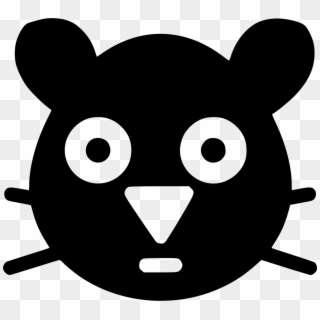 Png File Svg - Hamster Face Icon Png Clipart