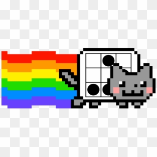 I Tried Something With - Gif Nyan Cat Png Clipart