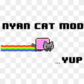 1] Nyan Cat - Nyan Cat Logo Png Clipart