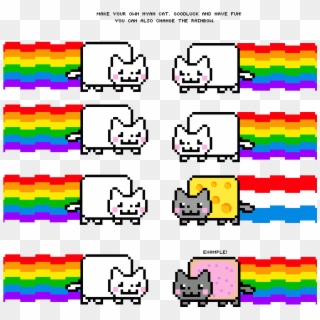 Nyan Cat - Nyan Cat Minecraft Clipart
