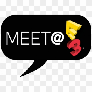 Logo Meet At E3 - Graphic Design Clipart