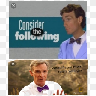 Bill Nye Is Asking The Real Questions Clipart