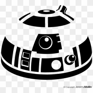 Vector Black And White Stock R D Silhouette At Getdrawings - Black And White R2d2 Clipart