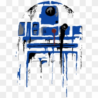 Main Image "r2 D2 Where Are You" C3po By - Star Wars R2d2 Painting Clipart