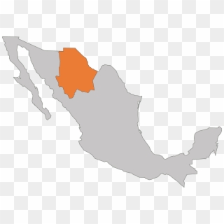 Chihuahua Mapa Png - Mexico Map Clipart