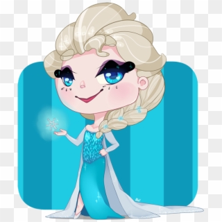 Queen Elsa - Cartoon Clipart