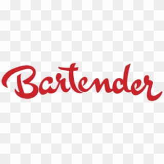 Bartender Logo Png Transparent - Bartender Clipart