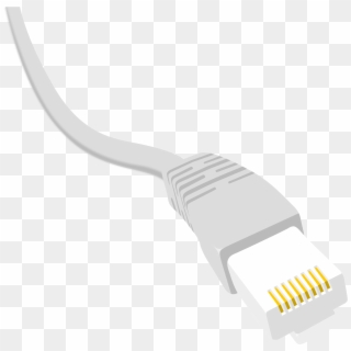 Open - Network Cable Vector Clipart