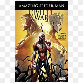 1 Of - Civil War 2 Spiderman Clipart