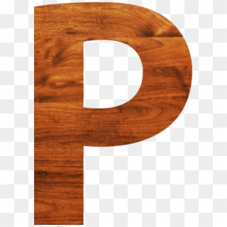 Alphabet Letter Wood Grain - Clipart Of Letter P - Png Download