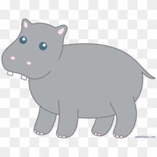 Hippo Clip Art Transparent Hippo Png - Cute Hippo Png Clipart