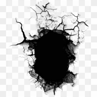 Cave Png Free Download - Cracked Hole In Wall Clipart