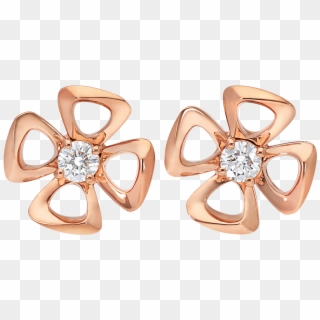 Fiorever Earrings Earrings Rose Gold Pink - Orecchini Fiorever Bulgari Clipart