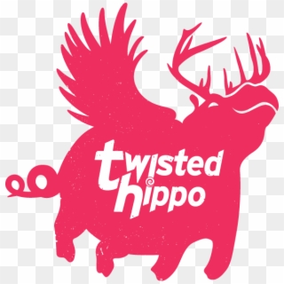 Twisted Hippo Chicago Clipart